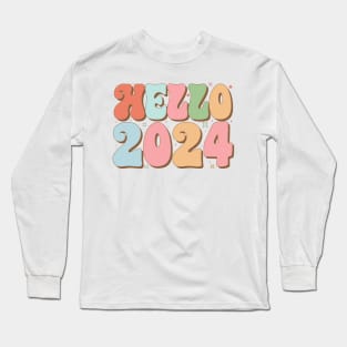 Hello 2024 Long Sleeve T-Shirt